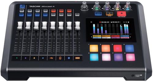 Station de podcast TASCAM Mixcast 4